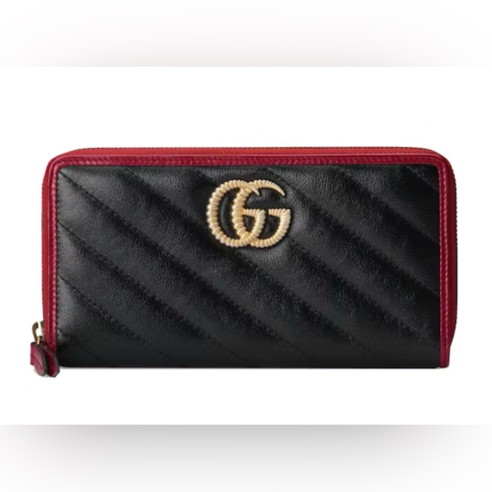 Gucci GG Marmot Zip Around Wallet